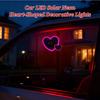 Soft Illumination Car LED Heart Light Easy Installation Car Ambient Light  Romantic Decor