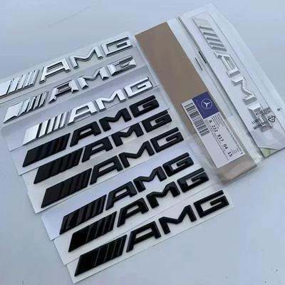 3D ABS Nálepka s nápisom na zadný kufor auta Pre Mercedes Benz AMG A B C E G CLA C63 C63S E53 GT SLK W176 W205 W177 C260L