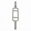 Multi-Handle Lifting Bar Heavy-Duty Gym Training with Loading Sleeves