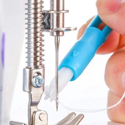 Sewing Machine Needle Inserter Threader Stitch Insertion Tool Automatic Threader Quick Sewing Threader Needle Changer Hold