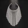Adjustable Tassels Armband Exquisite Open Upper Arm Chain Fashion Fringe Arm Cuff Bangle  Party
