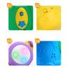 Handtrommeln für Kinder, pädagogische Instrumente, leuchtende, schlagende Handtrommel, verbessert das Rhythmusgefühl, lernt Musikspielzeug-Set als Geschenk