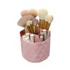 Drehbare Make-up-Pinsel-Aufbewahrungsbox Desktop Rund Augenbrauenstift Lippenstifthalter Make-up-Organizer Kosmetikbehälter Pinsel