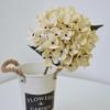 Wedding Artificial Hydrangea Bouquet - White Cloth Single Stem for Home Decor