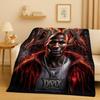 2026 New Top Hip Hop Rapper Star Cartoon Art Flannel Blanket,Ultra Soft Warm Plush Throw for Home Bedroom Bed Sofa Cover Office