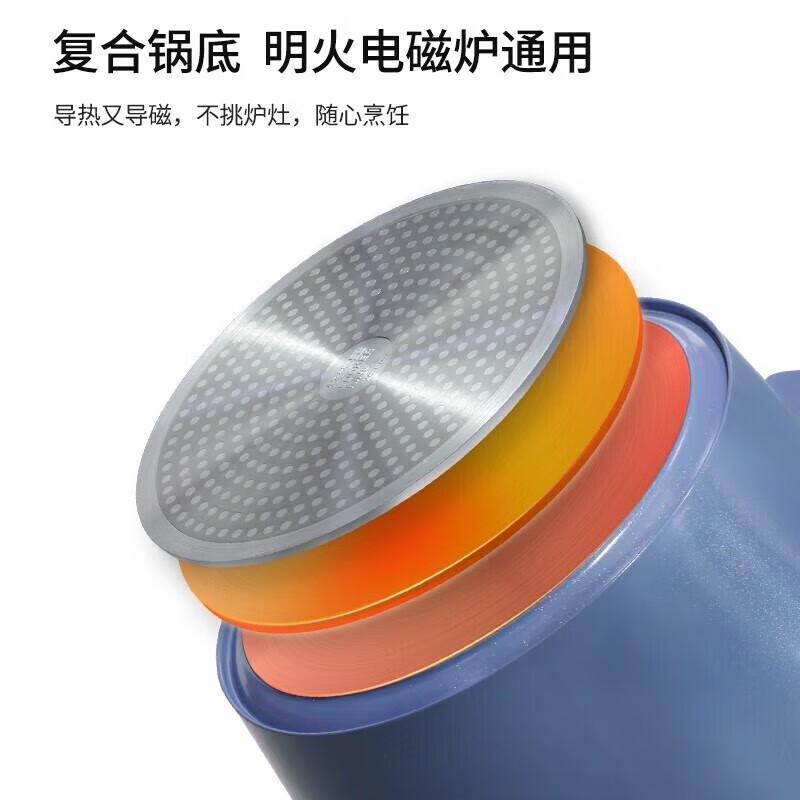 COOKER KING 24cm Flat-Bottom Frying Pan