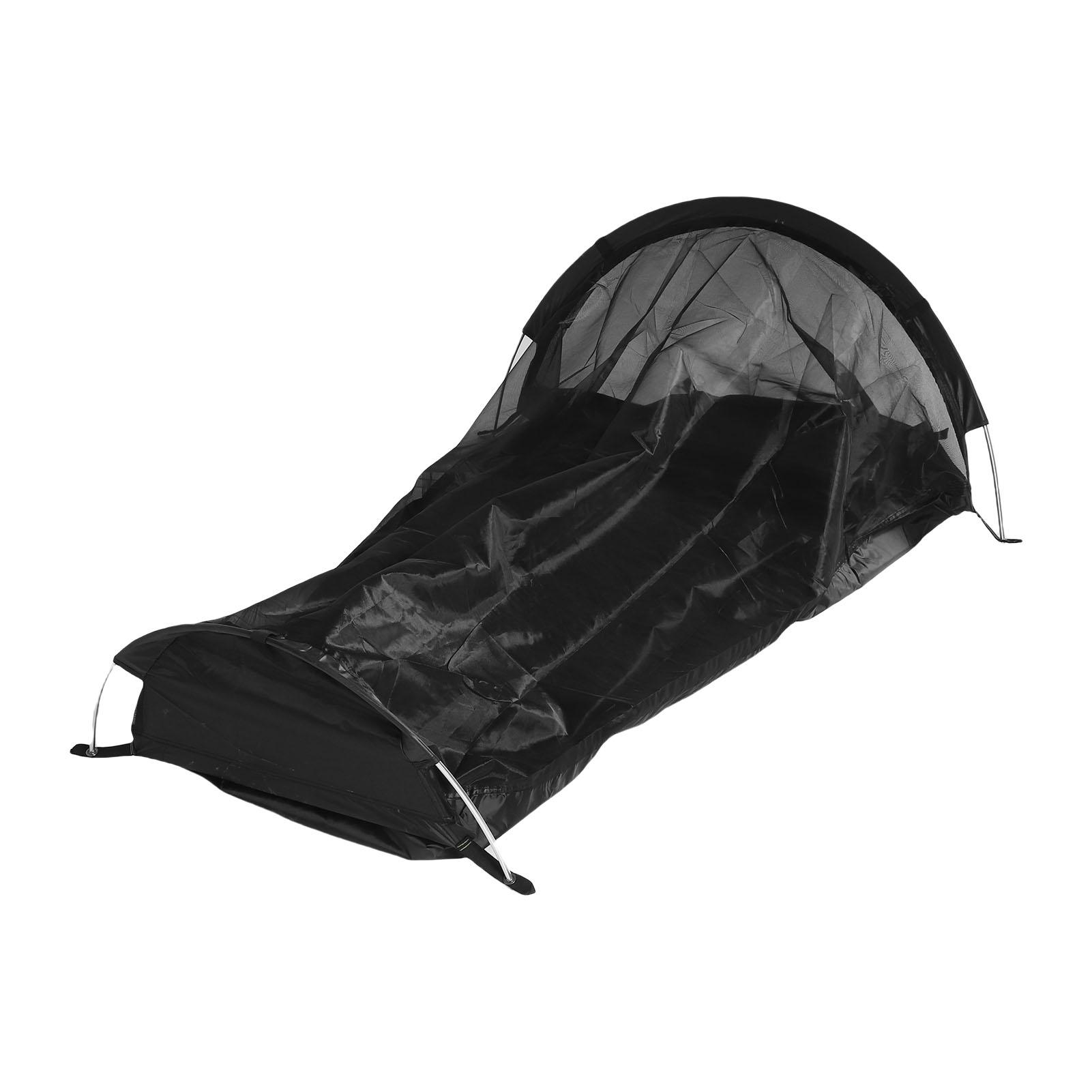 

Foldable Net Tent 1 Person Folding Netting Bed Tent Portable Camping Tent Fine Mesh Net for Outdoor Picnic Travel