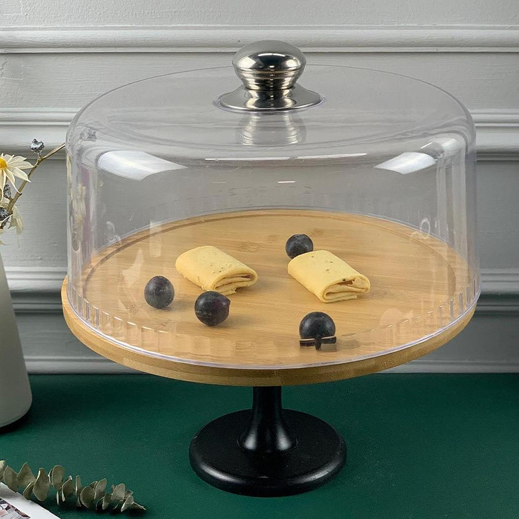 Food Dome Cover with Handle Gifts Cake Dome for Events Dining Table Catering Round Cake Cover with Handle Keep Your Food Fresh