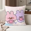 Cartoon A-Asamimichan Cute Pillow Case Suitable For Bedrooms Living Rooms Cars Home Decoration