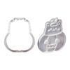 Pack of 8 Halloween Biscuit Molds Cookie Molds Cats Shape Biscuit Cutter Cookie Tool Present for Baking Enthusiasts