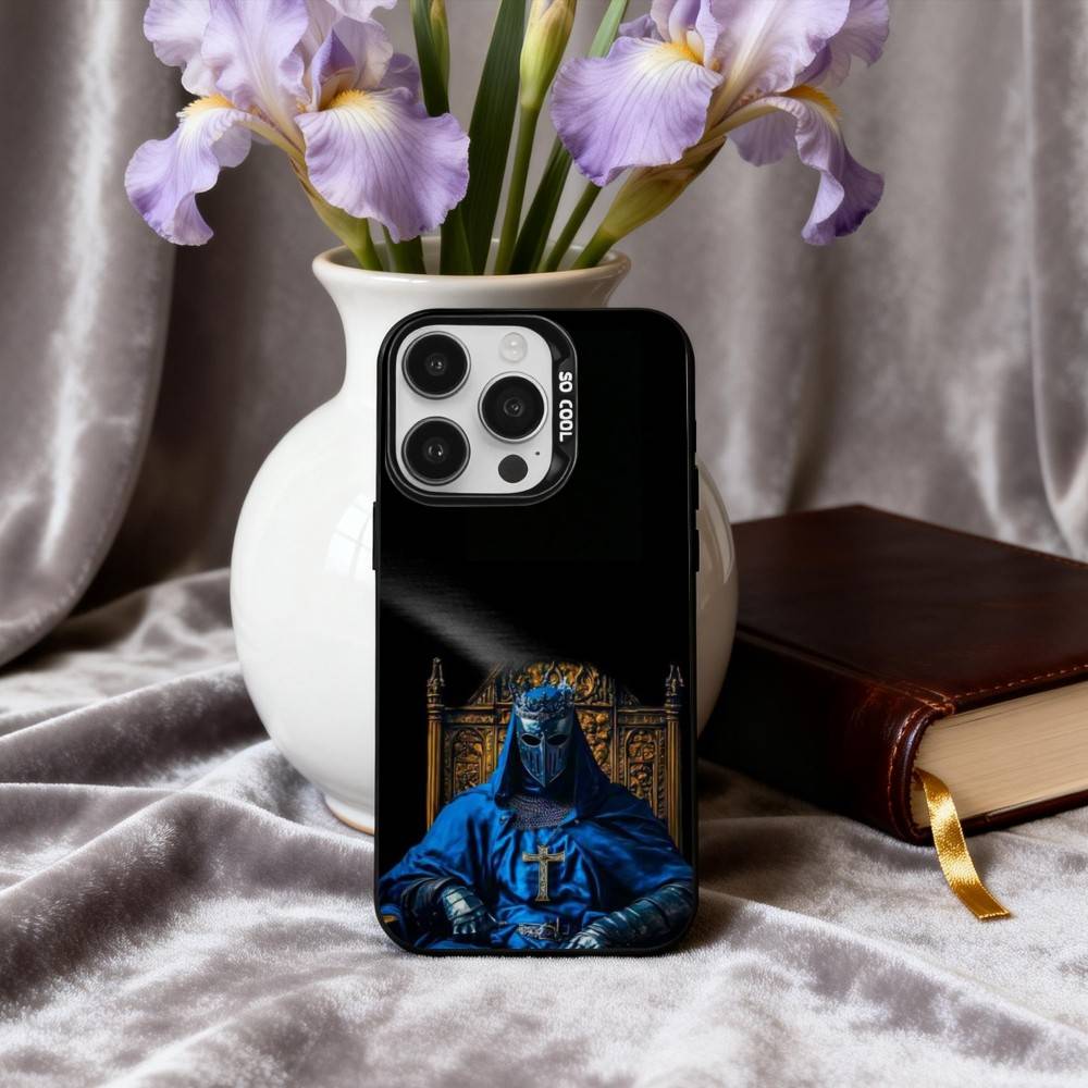 C-Crusaders-S T-Templar-R K-Knight Phone Case For iPhone17,16,15,14,13,12,11 Plus,Pro Max Black Candy silver phone case