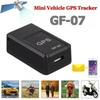 50-1Pcs Mini GF-07 GPS Car Tracker Real Time Tracking Anti-Theft Anti-lost Locator Strong Magnetic Mount SIM Message Positioner