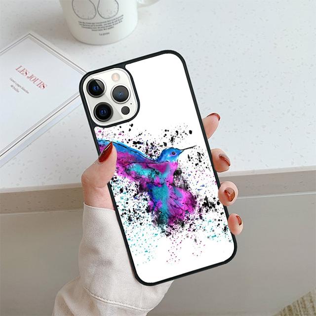 

Hummingbird Phone Case For iPhone 17 Air 14 15 16 13 12 Cover For Apple iPhone 17 Air 14 15 16 Pro Max 6S Plus Coque iPhone 17Air