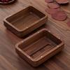 North American Black Walnut Solid Wood Tissue Box