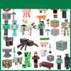 Minecraft Creeper Building Block Cake Decorations For Birthday Parties Premium Quality Plastic Figurines