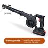 Cordless Leaf Blower Copper Motor Portable Electric Leaf Blower High Power Outdoor Garden Yard Patio Cleaning Lawn Care Handheld Leaves Blowing
