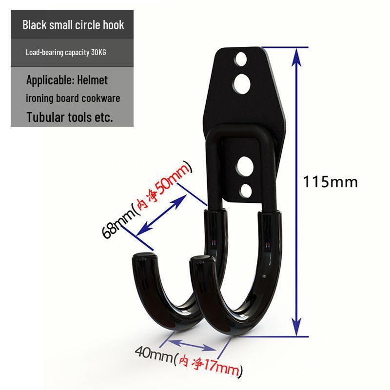 Heavy-Duty Metal Garage & Garden Bicycle Wall Hook