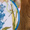 5Pcs/Set 11CT Cross Stitch Cloth Square Embroidery Cloth Embroidered Grid Fabric for DIY Needlework Sewing Handcraft Making