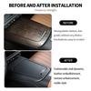 Leather Car Center Console Panel Cover Frame Trim Sticker Interior Modification For Mercedes Benz E Class W214 E260 E300 2024+