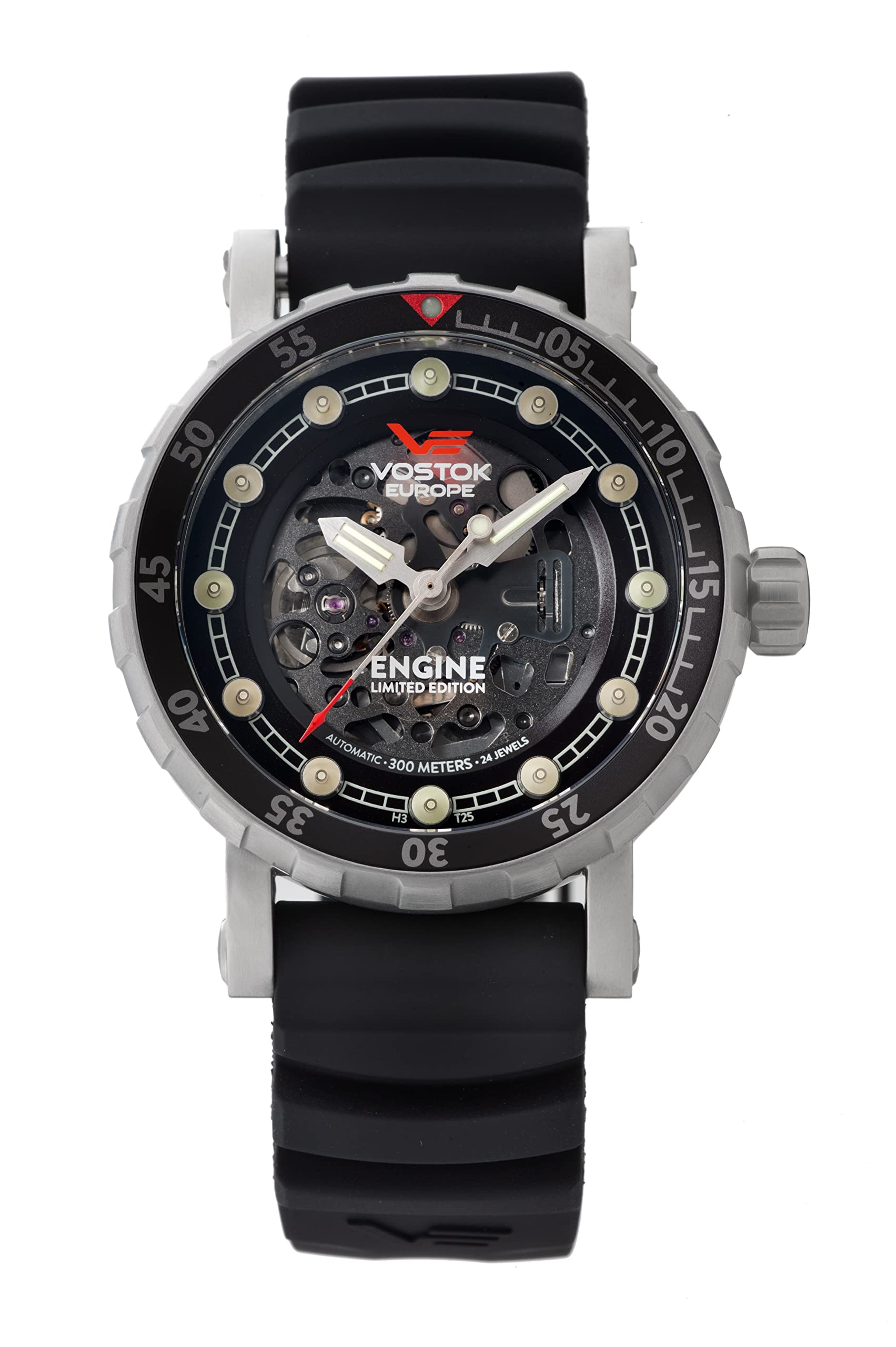 

VOSTOK EUROPE ENGINE Silver Automatic Watch Imported [VOSTOK EUROPE] NH72-571A646 [Regular Product]