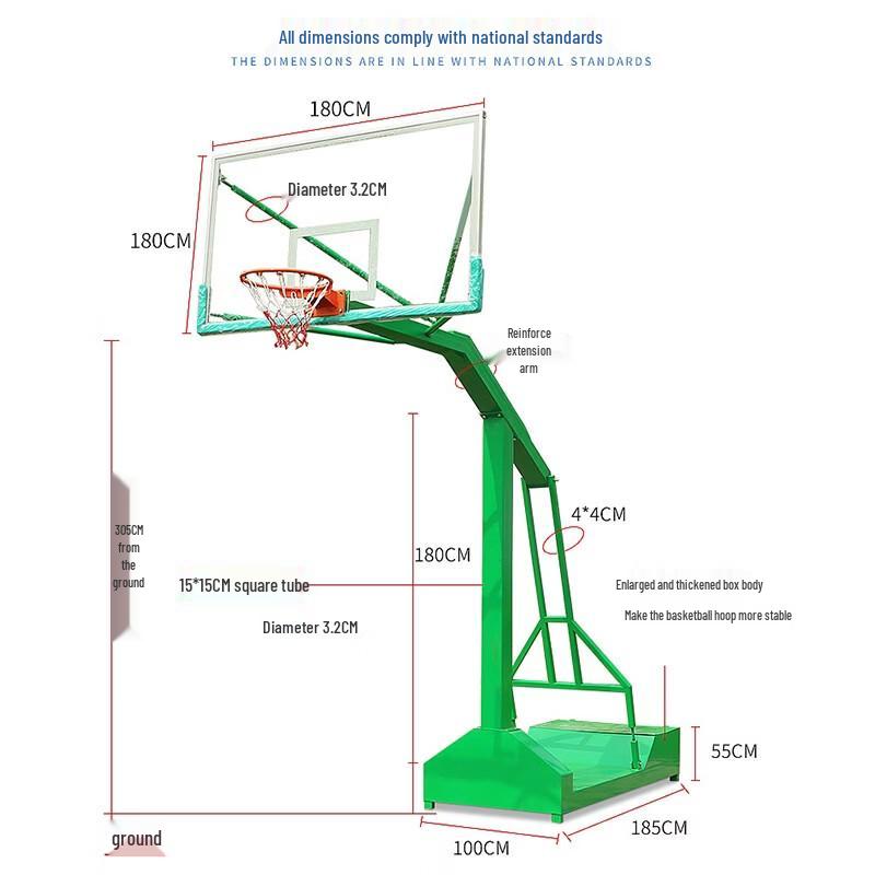 Yuzhan Portable Basketball Hoop