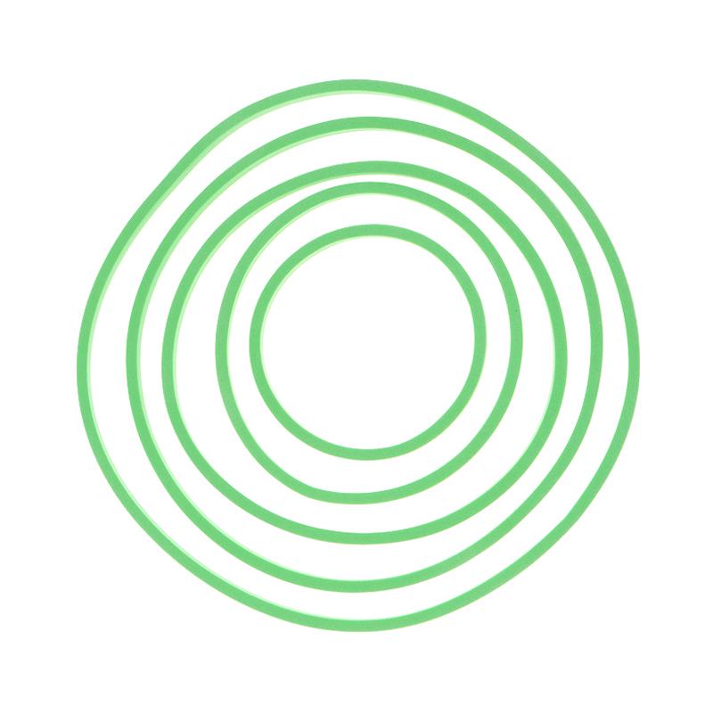 

5/6/10 шт. Кольца для плавающих растений для аквариума, Кольца для кормления рыб, Плавающие кольца для блокировки травы для аквариума, Пруда, Аксессуары 5pcs round green