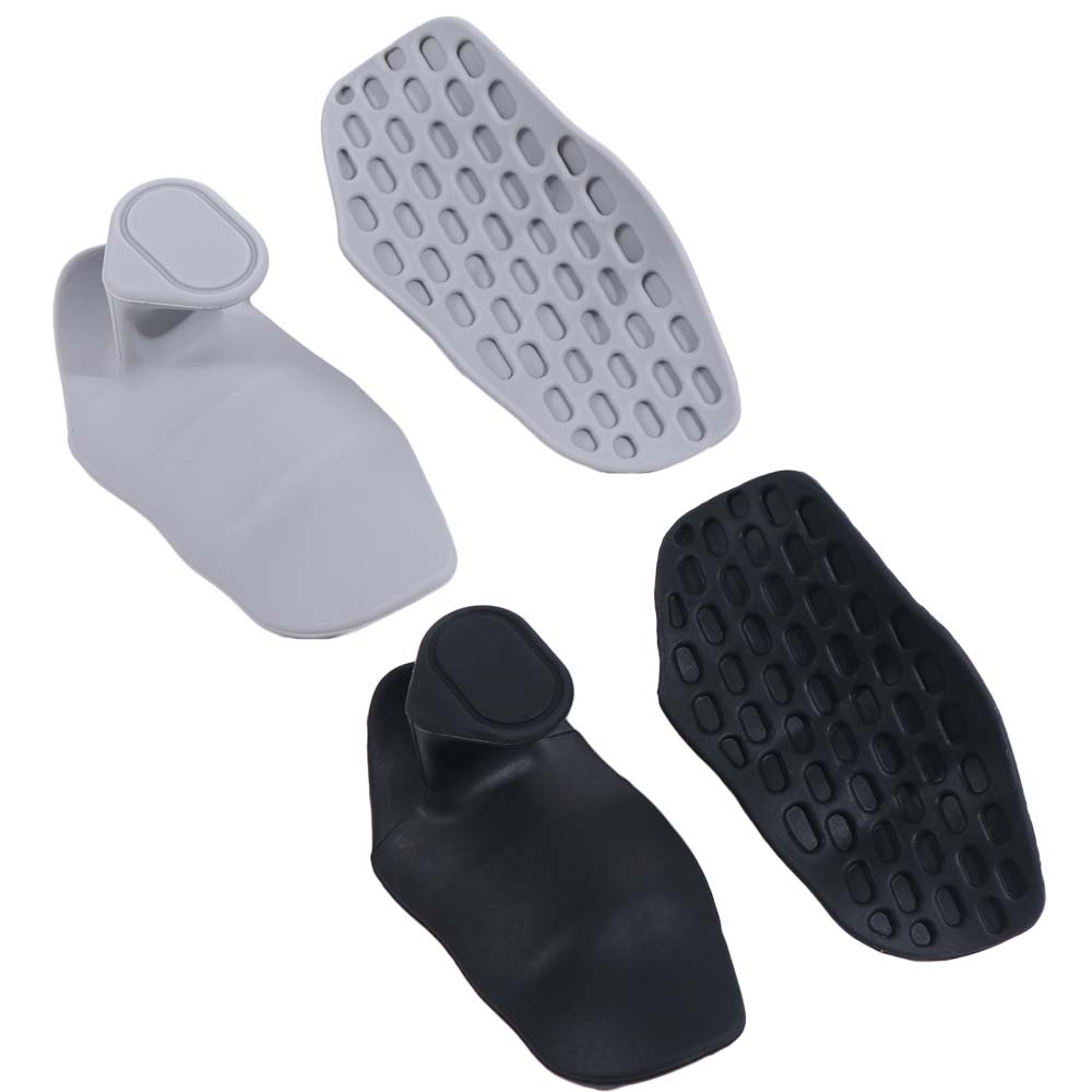 1 Pair Elastic Workout Gym Gloves Ergonomic Silicone Palm Grips Weight Lifting Grips  Weightlifting