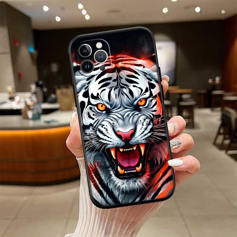 

UP5 Animal Tiger Case for Motorola Edge 60 60s 70 G86 G56 G54 E14 G04S G45 G54 G64 S30 S50 X30 X40 X50 Ultra Pro Power Motorola Moto S30 Pro