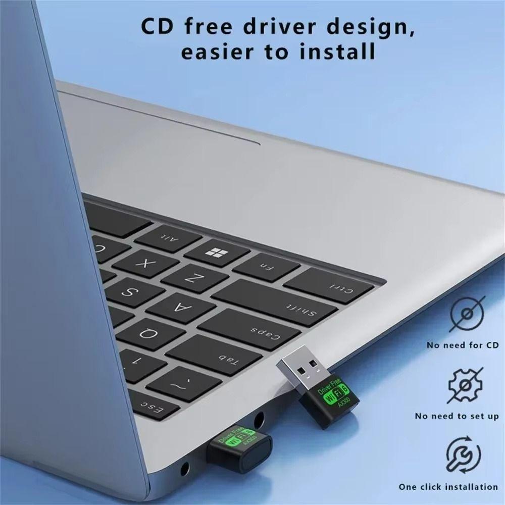 AX900 WLAN Dongle WiFi Receiver WiFi Receiver Wifi Network Adapter  for Bluetooth Speaker/Earphones