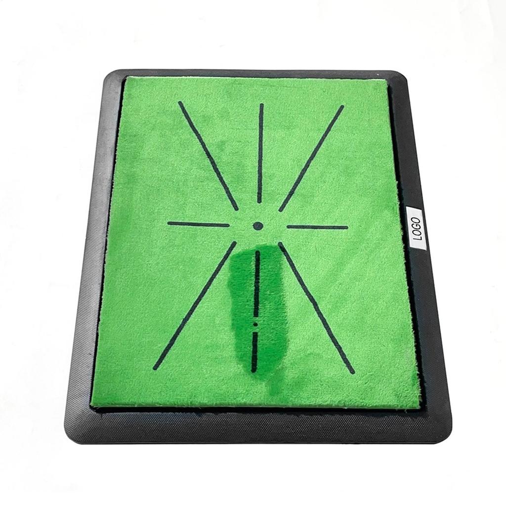 Golf Training Mat Practice Pad Equipment For Swing Non-Slip Golf Training Mat For Indoor Outdoor Home Courtyard Backyard Range