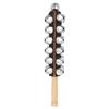 Practical 25 Tuned Handbells Sleigh Bells Wood Texture Suitable for Childrens Musical Development and Joyful Play