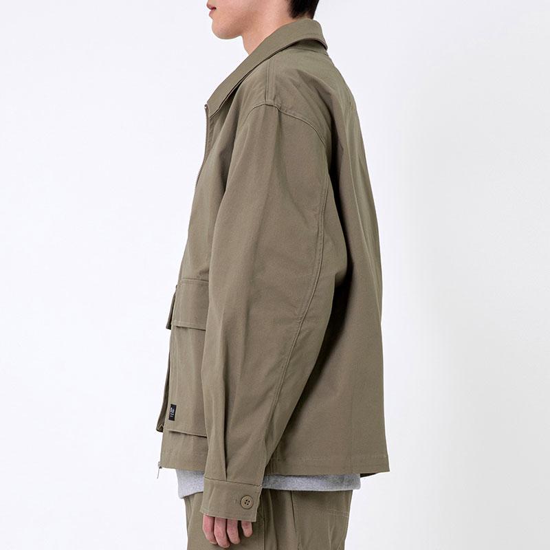 Kulte Cotton Utility Jacket Light Khaki