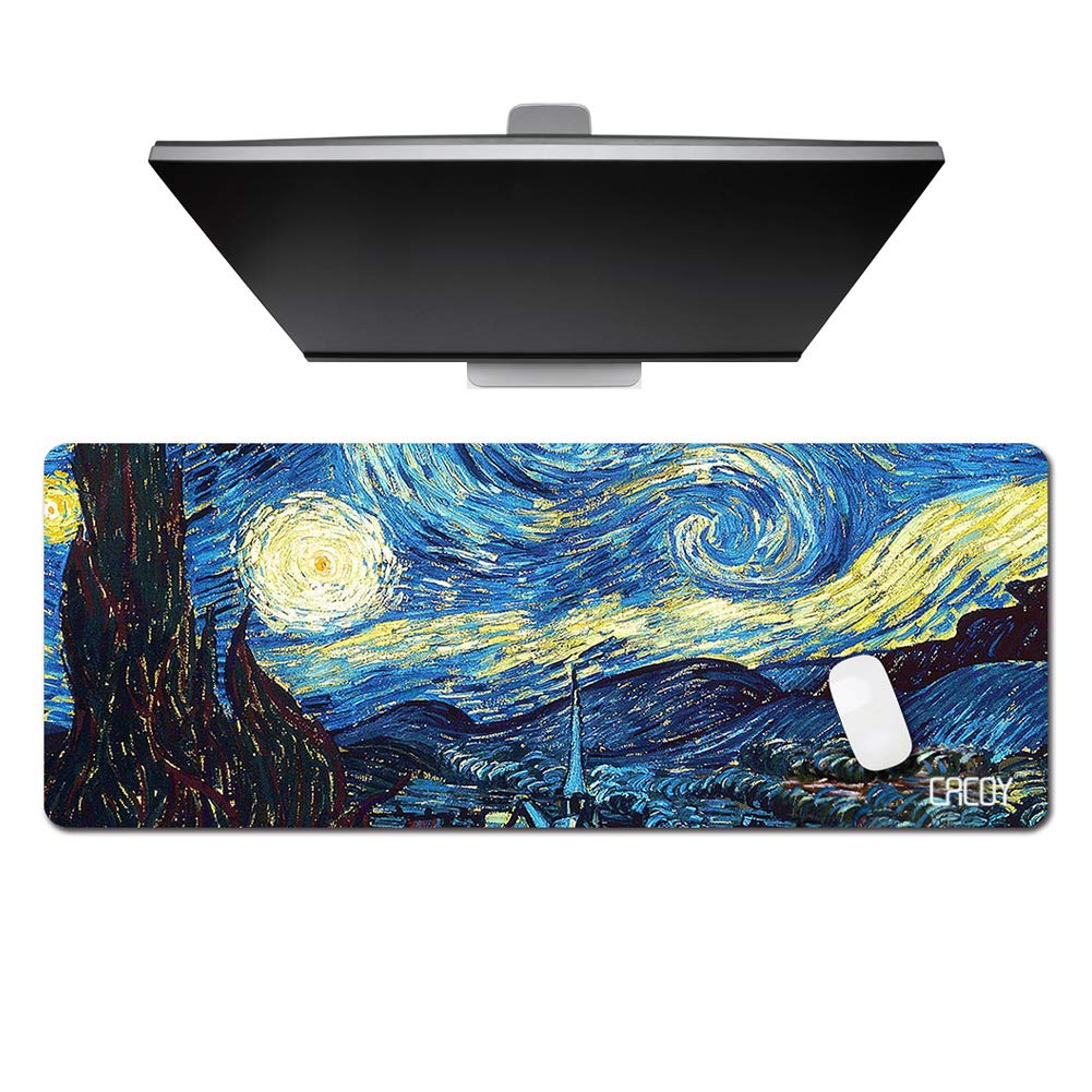 Cacoy 100x40cm Extra Large Mouse Desk Gaming Mouse Large Keyboard Pad Pad, Mat, Pad,