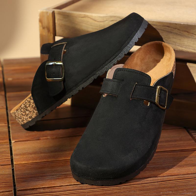 Summer Classic Retro Versatile Casual Wear Soft-soled Birkenstocks Non-slip and Wear-resistant Bag Head Slippers
