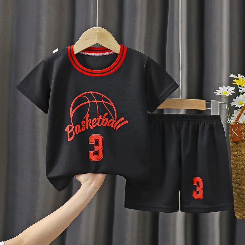 Summer Children's Basketball Uniform Set