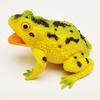Simulated Frog Model with Lifelike Sound Stress Relief Realistic Toad Squeeze Toy Toddlers Educational Animal Prank Toy Gag Gift
