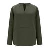 WomenV Neck Going OutCasual Blouse Long Sleeve Tops