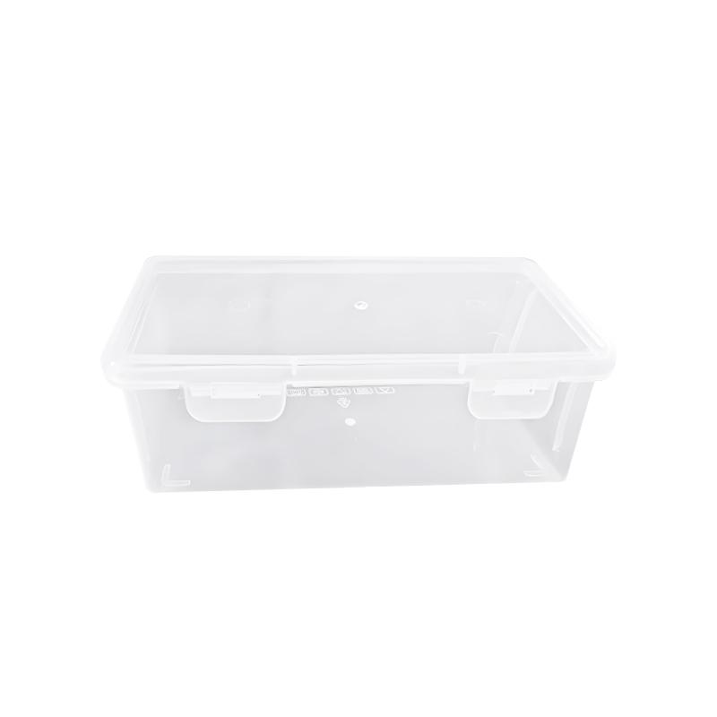 1/2/4Pack Transparent Pencil Organizer Box, Large Capacity Desk Storage for Art Supplies, Brushes Pens Markers, Simple Tool Case