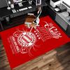 1pc FC Bayern München logo Print Area Rug - Soft,Washable Non-Slip Indoor Mat for Office Chairs,Living Room,Home Office Decorative Rug