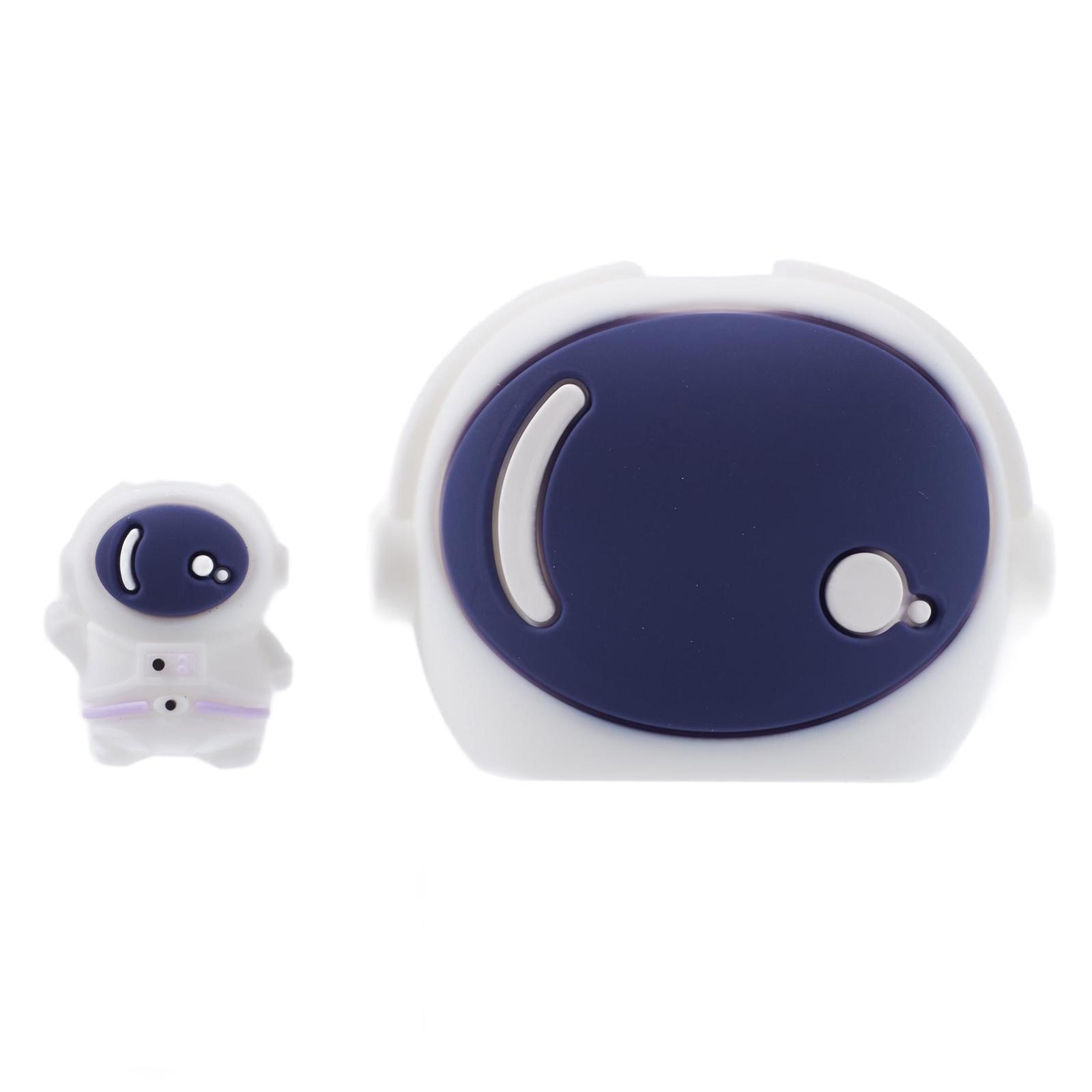 

2Pcs/Set Cartoon Spaceman Protective Sleeve for Apple iPhone 18/20W Charger Cover + Data Cable Saver Silicone Case