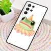 Cute Cartoon Frog Phone Case for Samsung Galaxy note 10 pro S26 Ultra S23 S24 FE S25 S21 S22 PLUS shockproof Cove