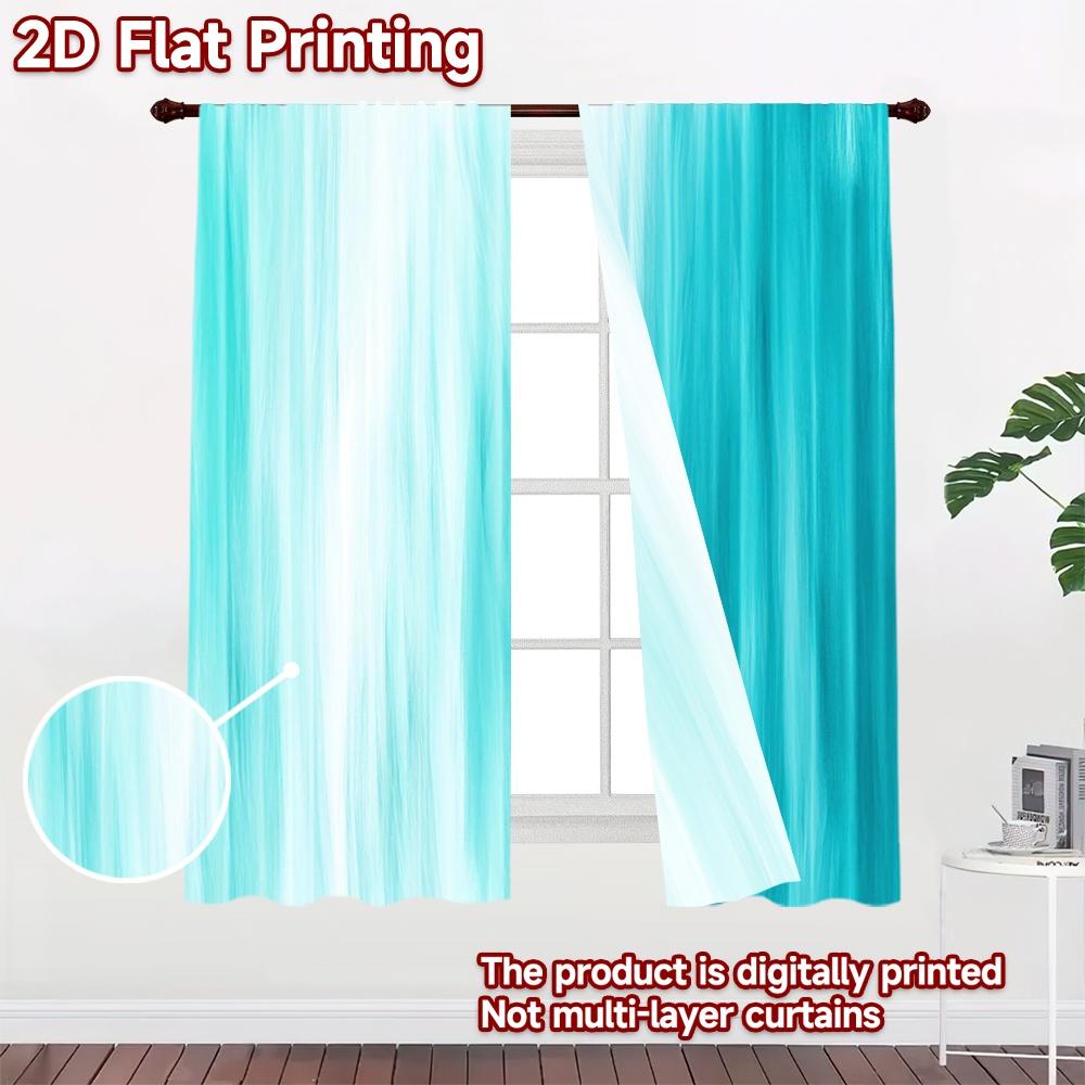 2D flat Photography Backdrop Popular Photography Banner Blue Vertical Brushstrokes (2) 100% Polyester Party & Holiday Decor