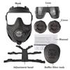 Full Face Protective Tactical Gas Respirator Mask for Airsoft Shooting Hunting Riding Outdoor CS Game Cosplay Protection
