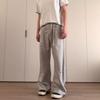 Old Money Wind Striped Suit Pants Men's Autumn Cleanfit Abraded Yamamoto Pants Lazy Wind Drooping Straight Wide-leg Pants