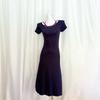 Korean slim short-sleeved summer niche dress design sense waist new temperament casual super fairy long dress skirt