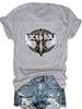 Women's Cross-Border Fashion Round Neck T-Shirt