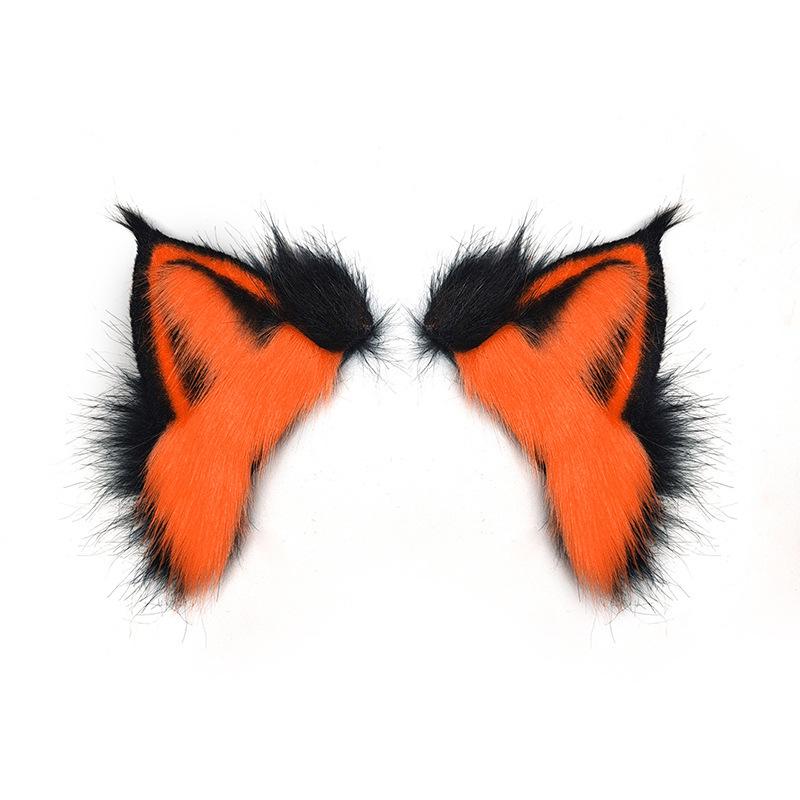 Gravity-Sensing Rechargeable Cat Ear Headband with Movable Fox Ears