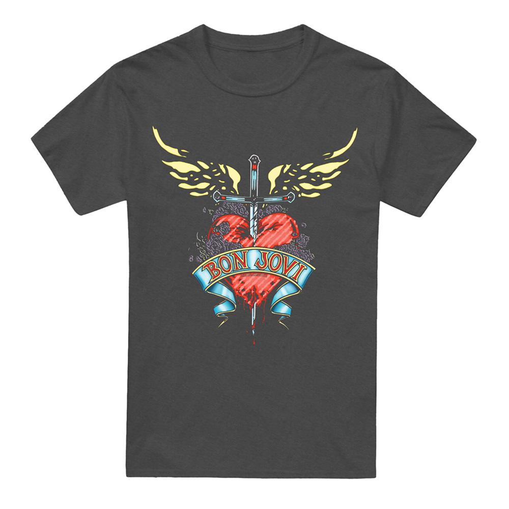 Bon Jovi Unisex Adult Dagger T-Shirt