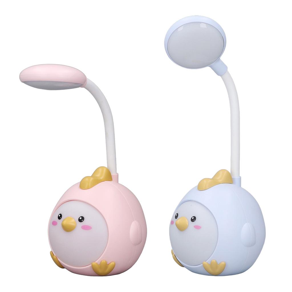 Cute LED Desk Lamp for Student 360 Degree Adjustment USB Charging Soft Light Table Lamp Night Lamp f