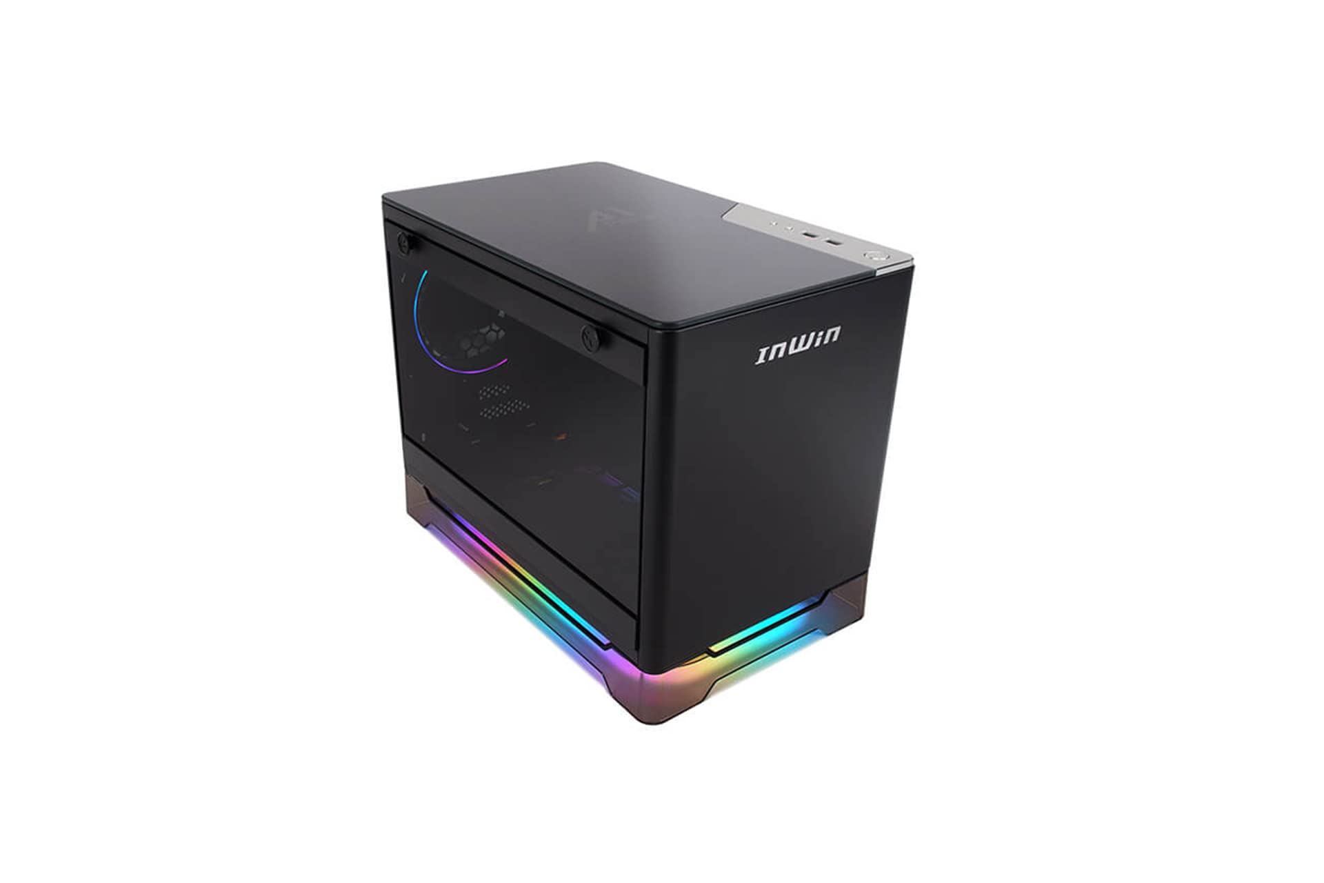 

IN WIN 750W 80PLUS GOLD power supply dedicated Mini-ITX tower type PC case black color [A1 Prime BLACK]